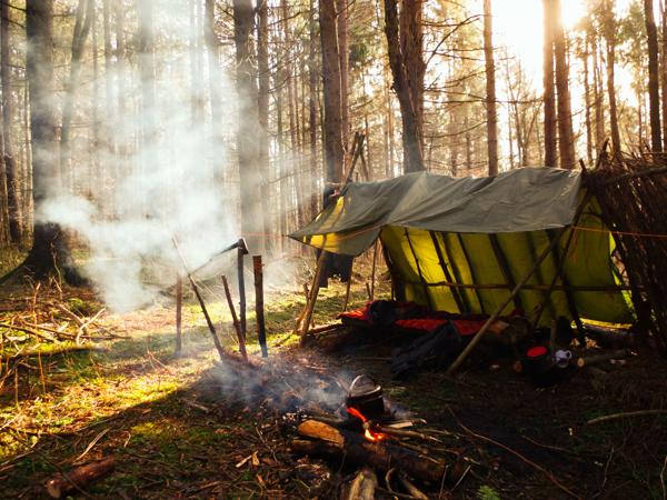 Bushcraft Campfire